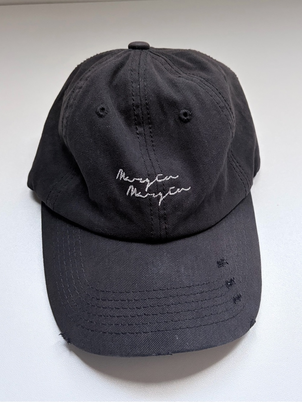 Script Embroidered Cap